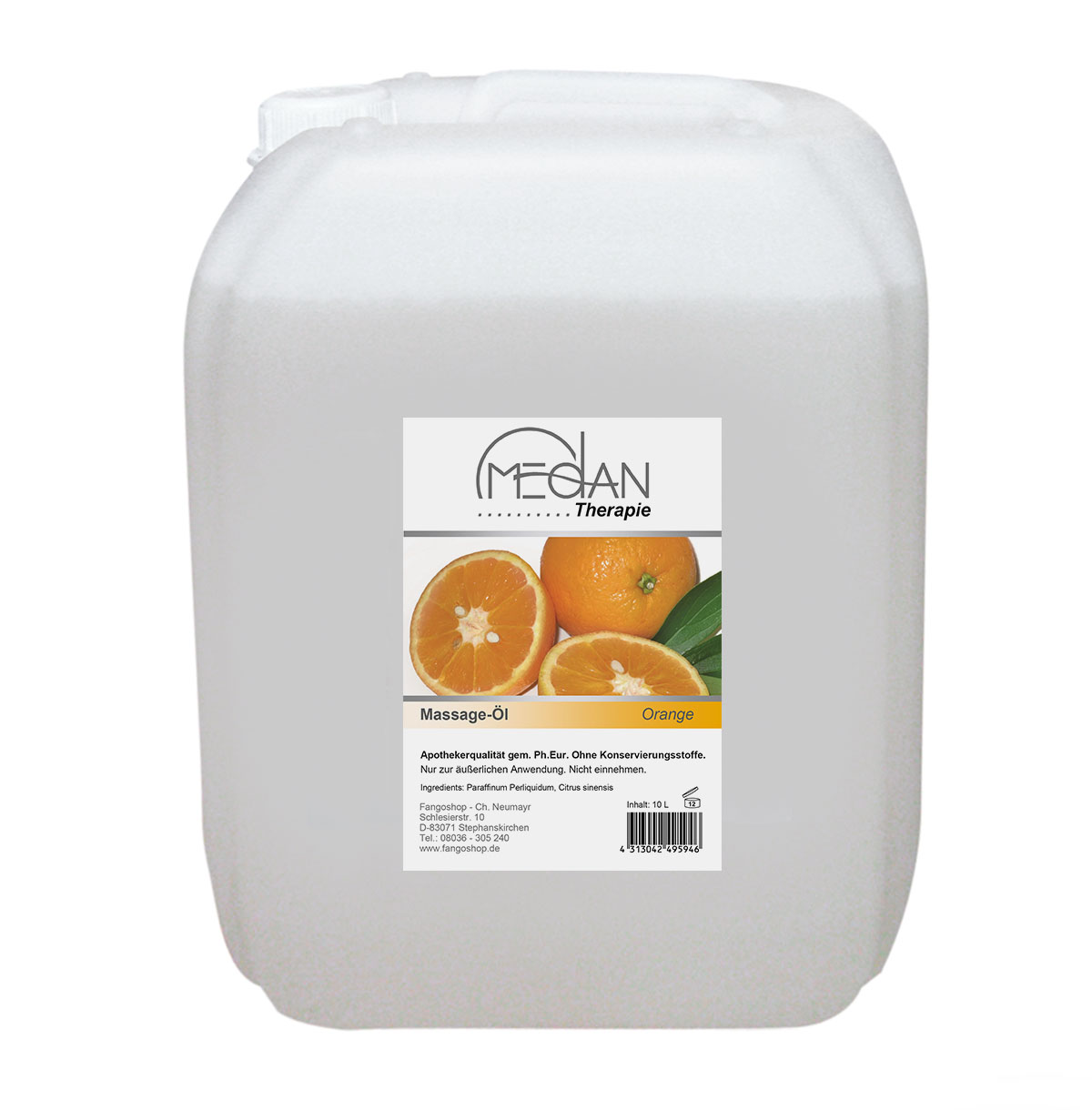 Medan® Massageöl Orange 10 Liter