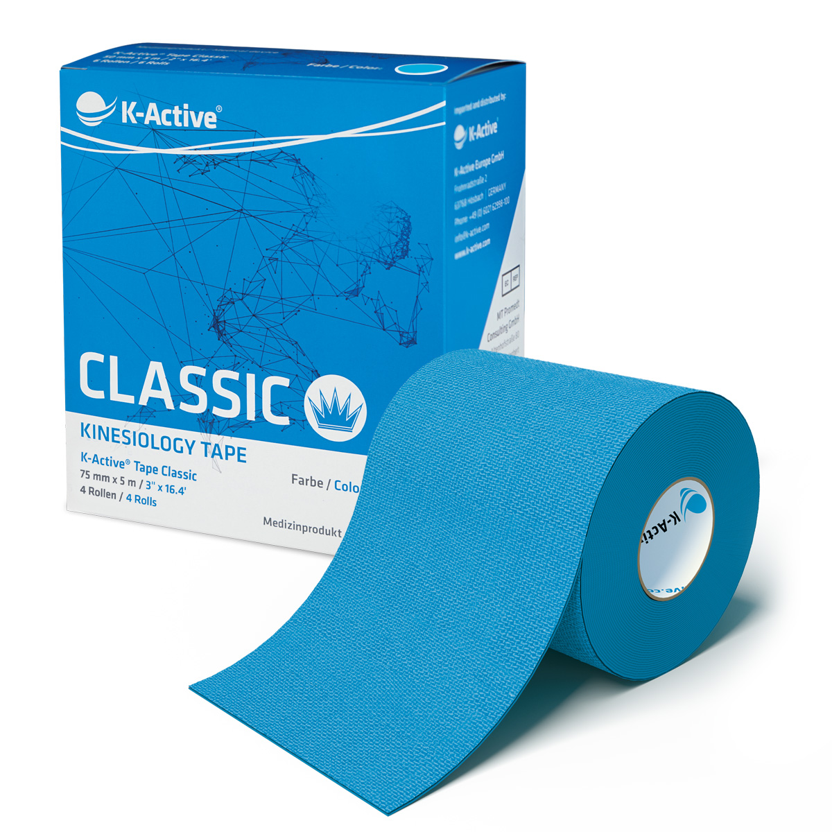 K-Active® Tape Classic 7,5 cm 4er-Box