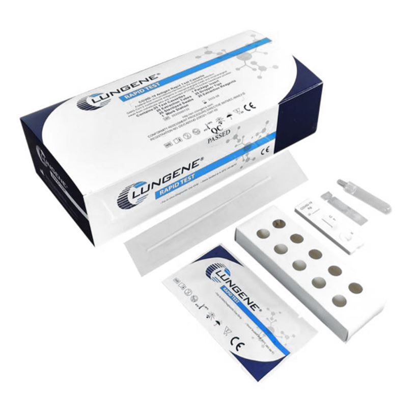 CLUNGENE® COVID-19 Antigen Rapid Test 25-Pack (3 in 1) 