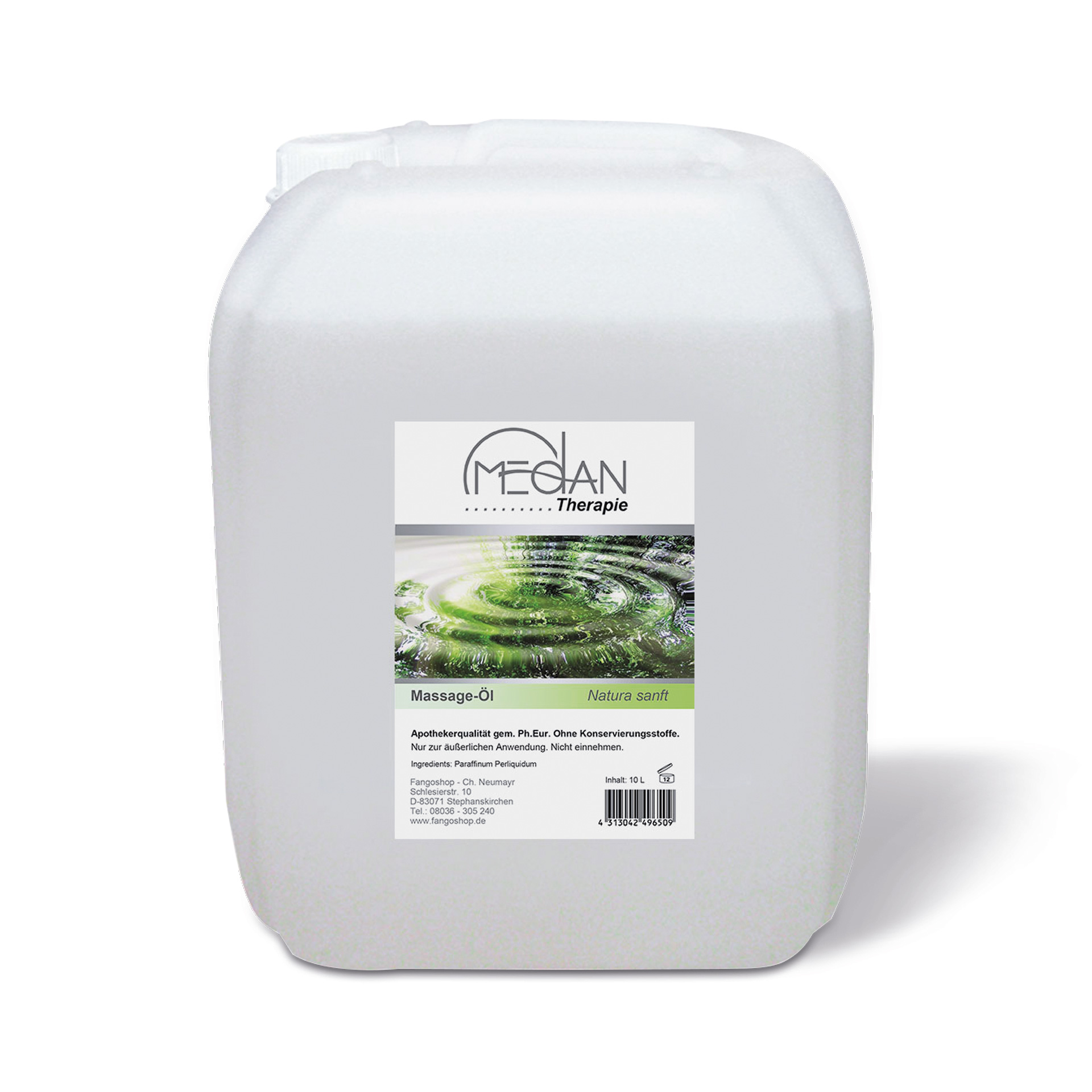 MEDAN® Massage Oil, Natura Gentle, 10 Liters