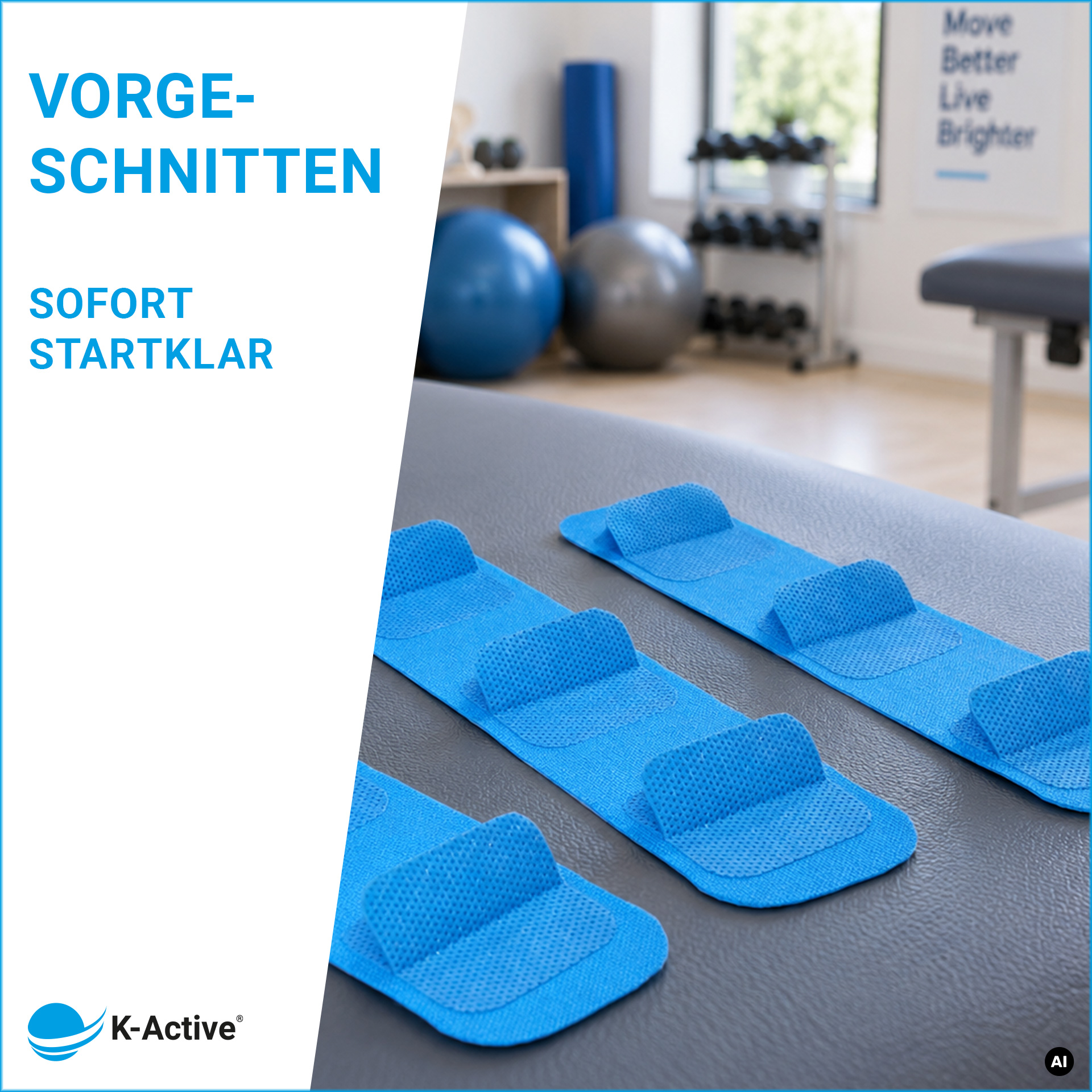 6D-Tape® Brust-Post-Operations-Set