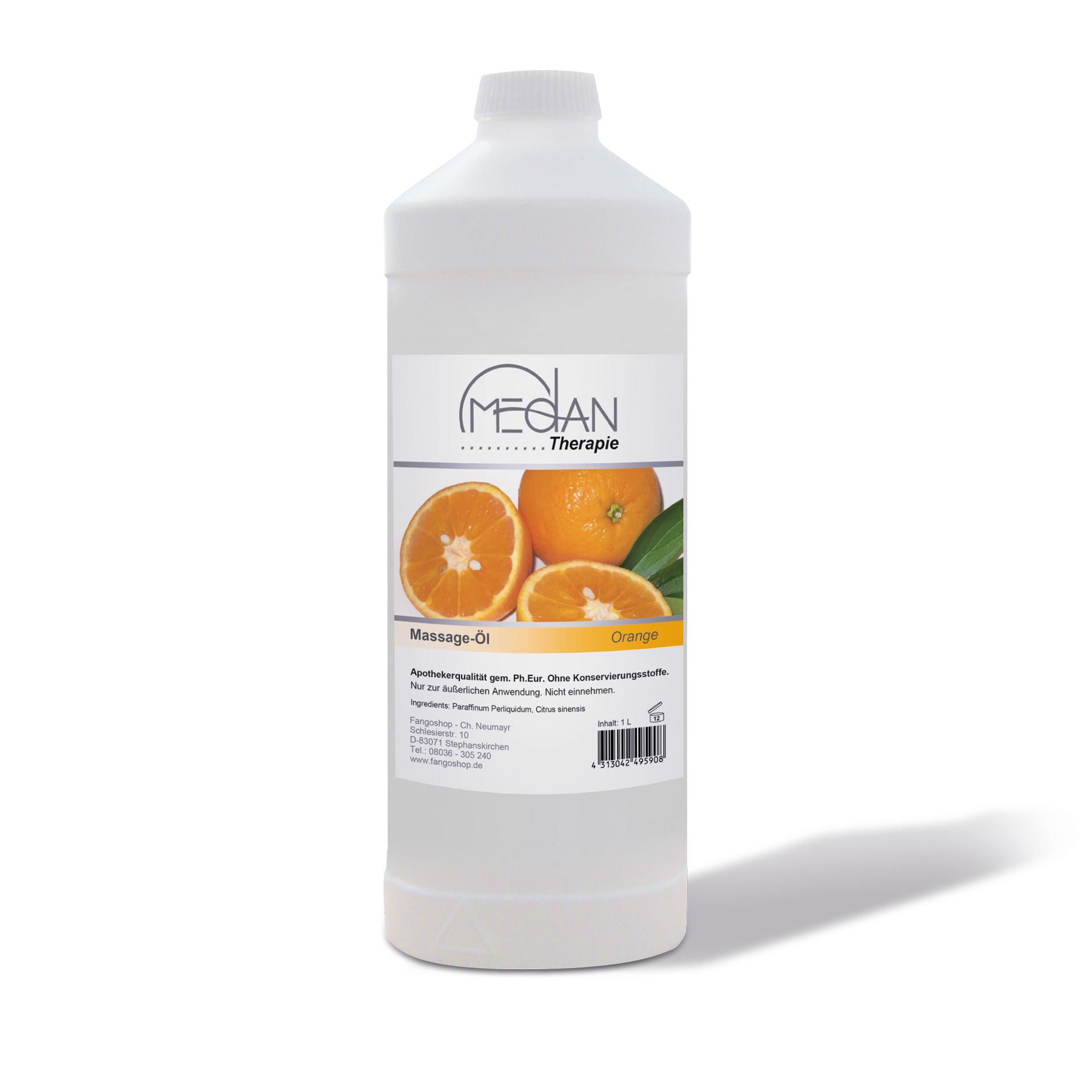 MEDAN® Massage Oil, Orange, 1 Liter