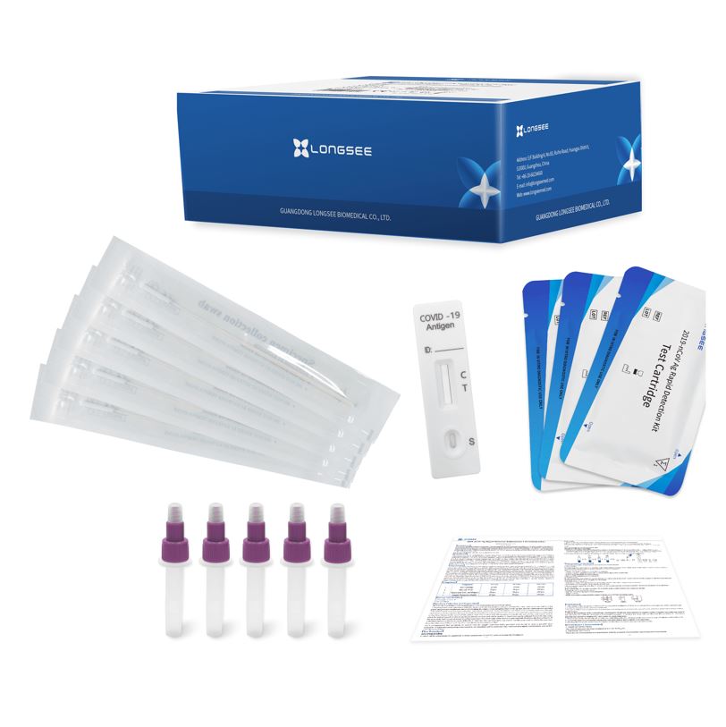 CLUNGENE® COVID-19 Antigen Rapid Test 25-Pack (3 in 1) 