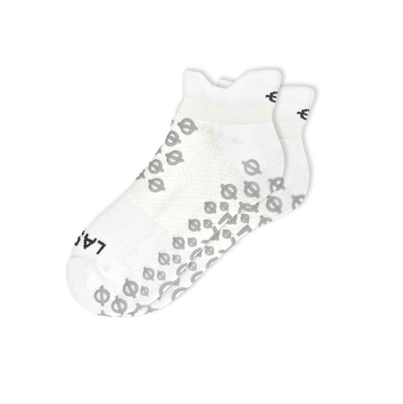 K-Active_58560_Lasso_Sneakersocke_Grip_weiss