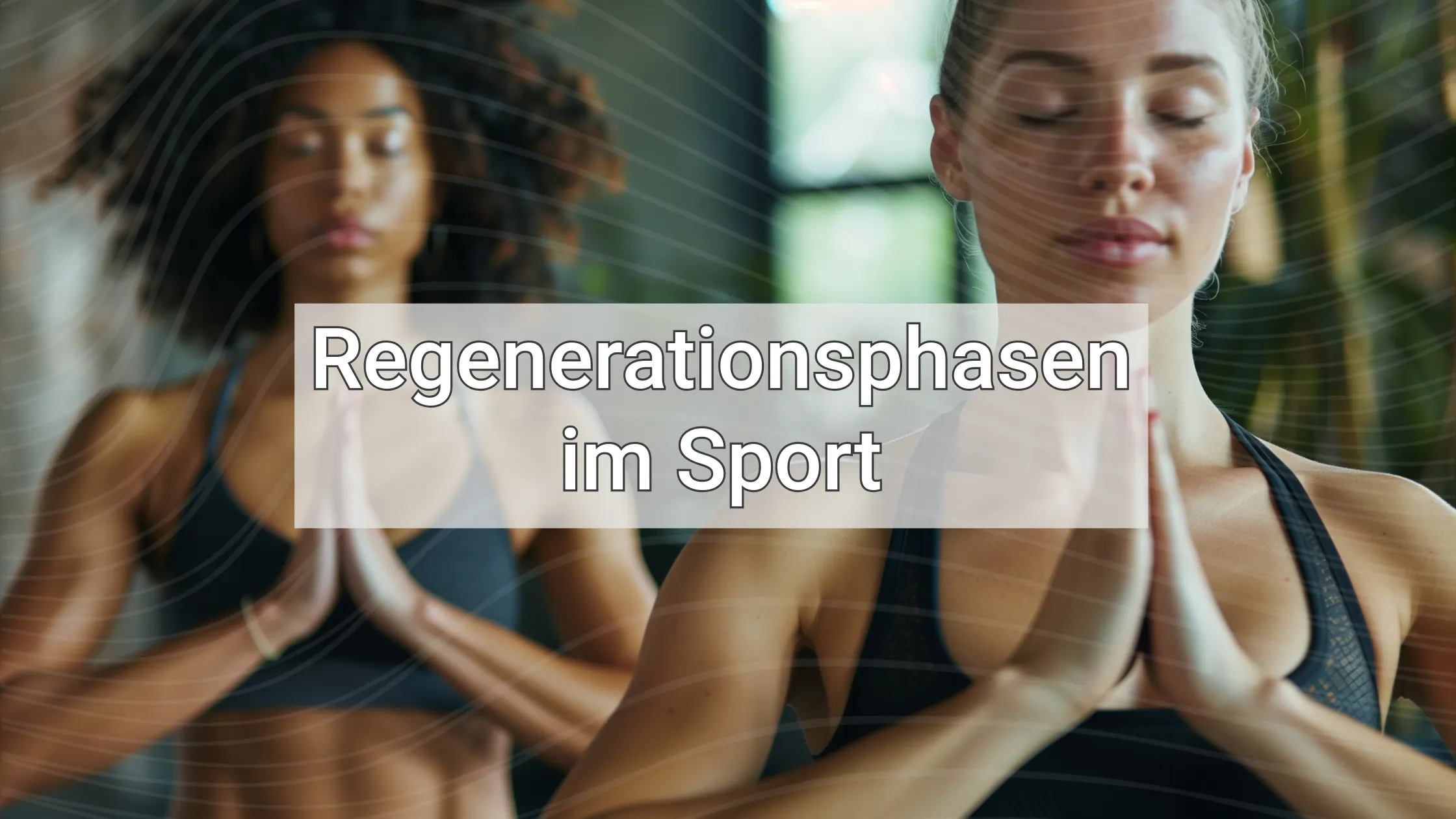 Blog Header Regenerationsphasen im Sport