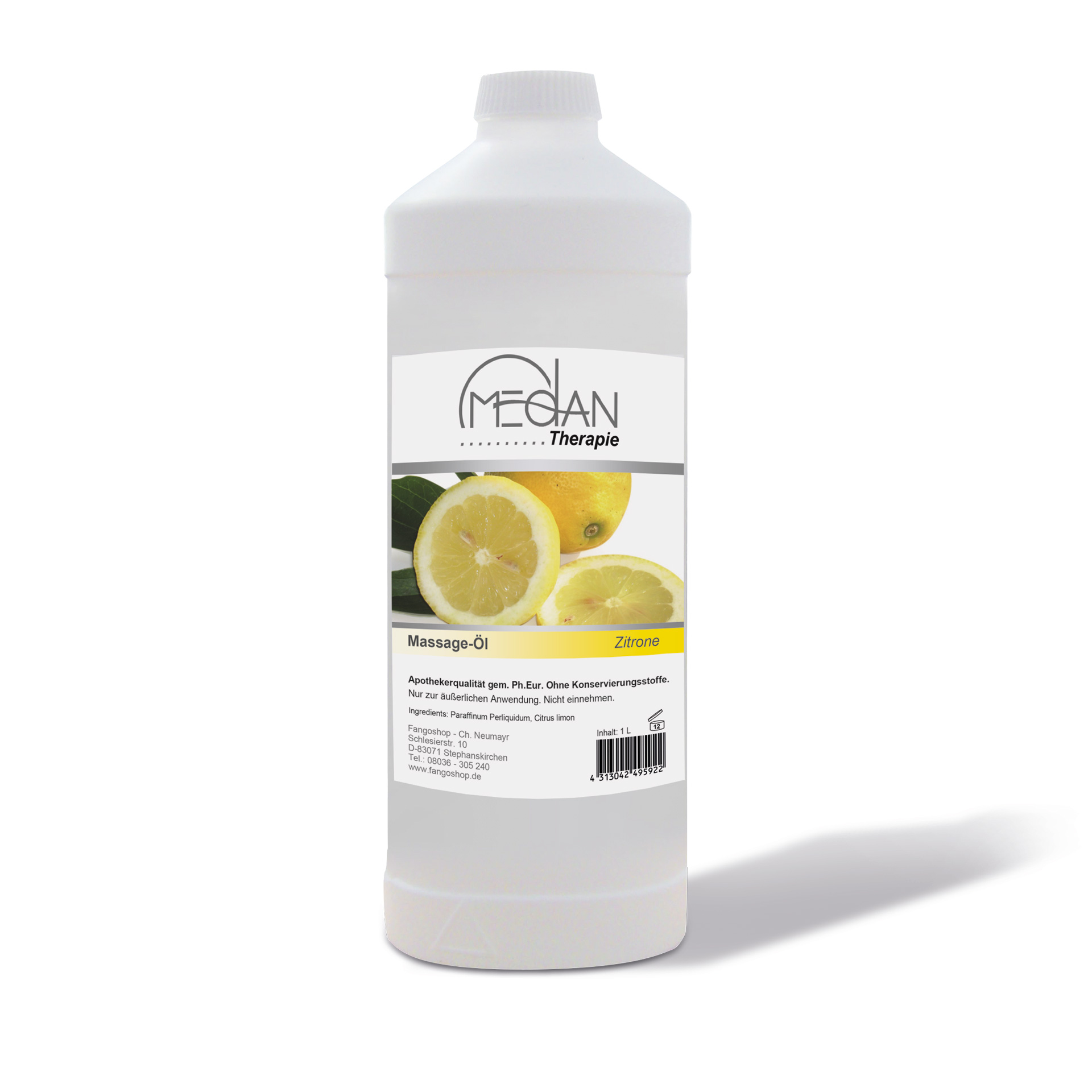 MEDAN® Massage Oil, Orange, 1 Liter