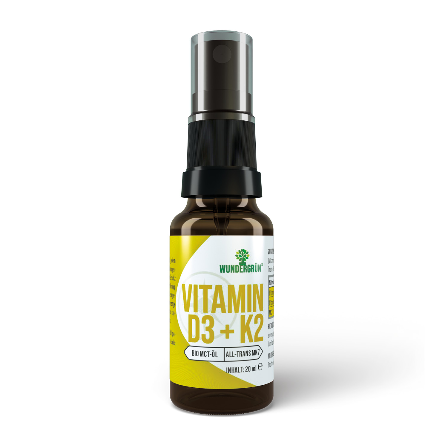 WUNDERGRÜN® Vitamin D3 + K2 Spray