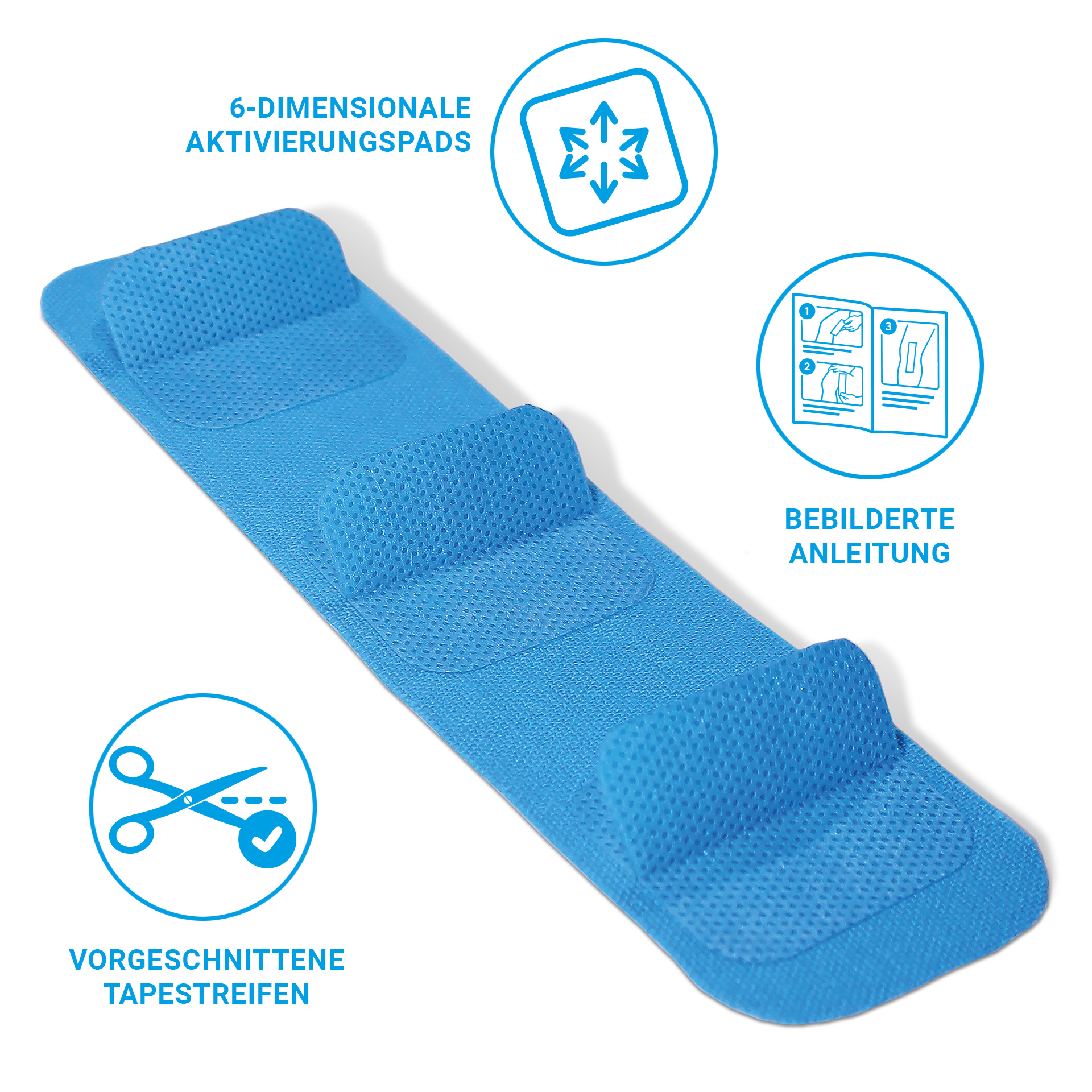 6D-Tape® Brust-Post-Operations-Set