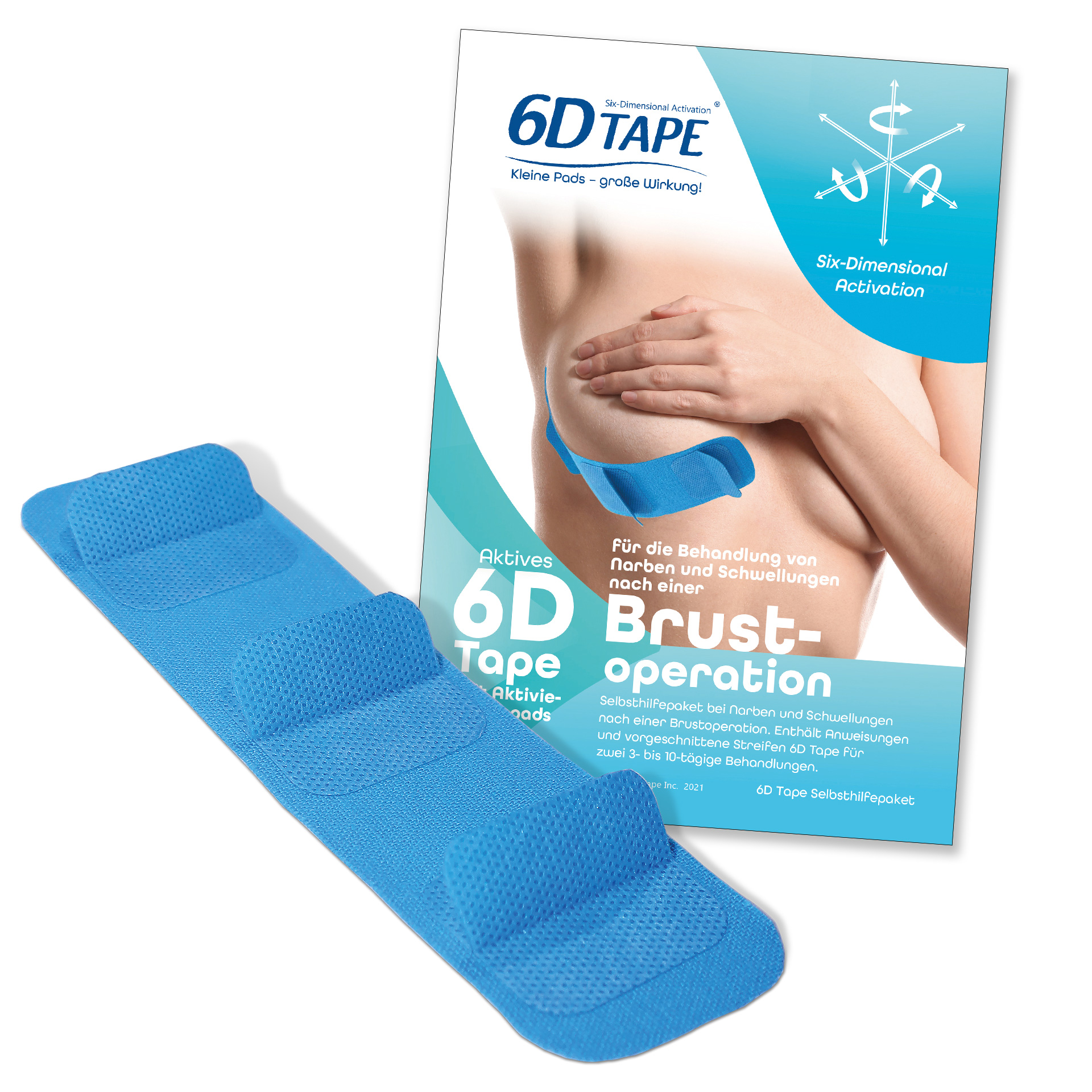6D-Tape® Brust-Post-Operations-Set