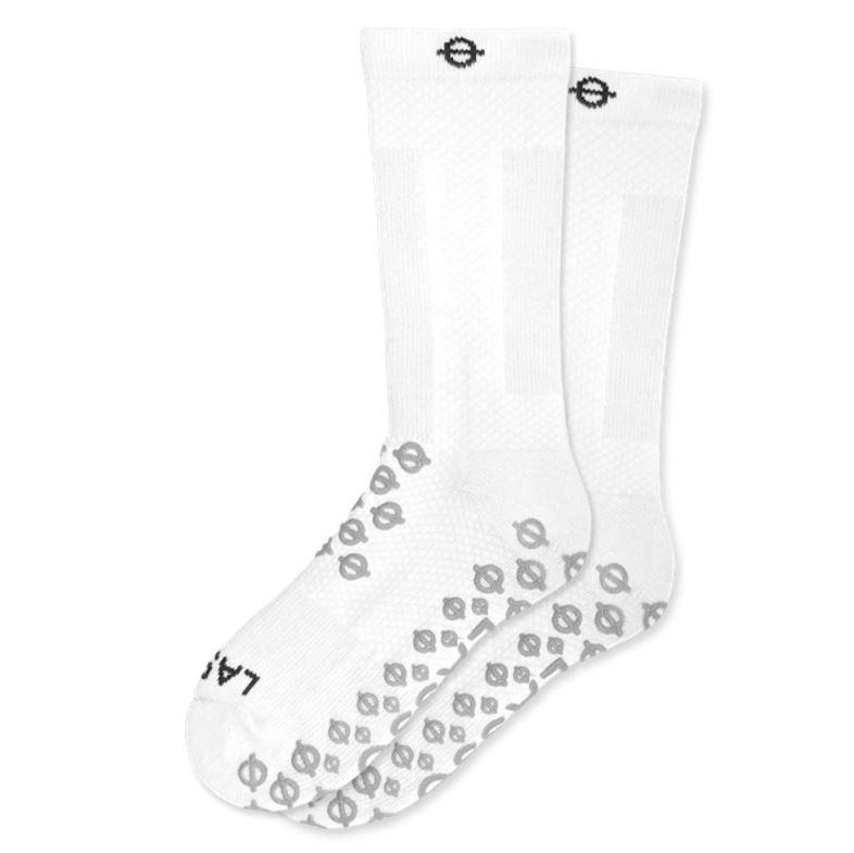 K-Active_58544_Lasso_Kompressionssocken_mittellang_Grip_weiss