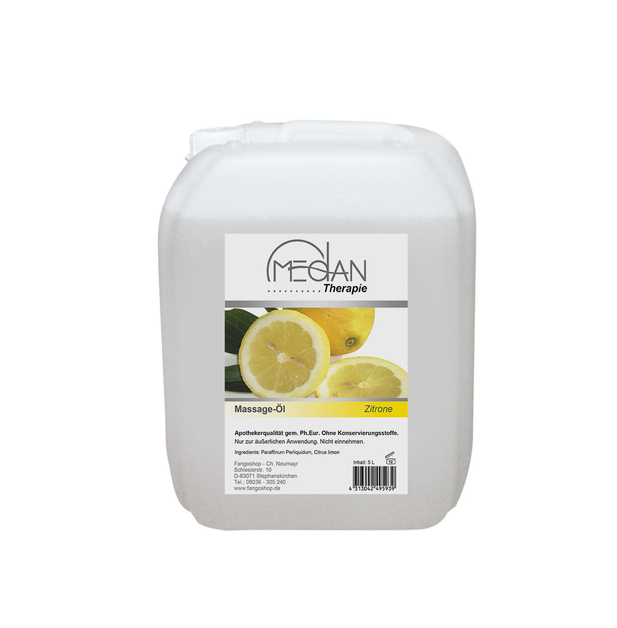 Medan® Massageöl Citrus 5 Liter