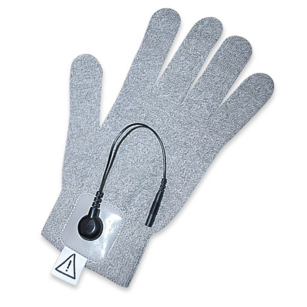 Textile electrode glove