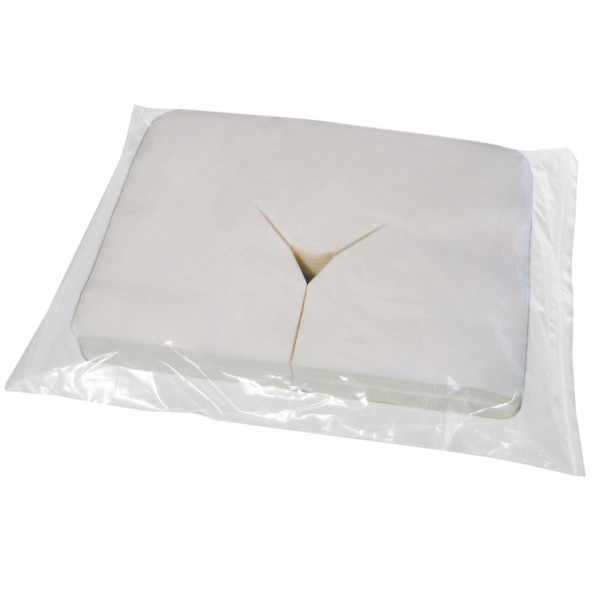 Disposable nose slit wipes with Y cut