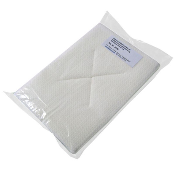 Disposable nose slit wipes with X cut