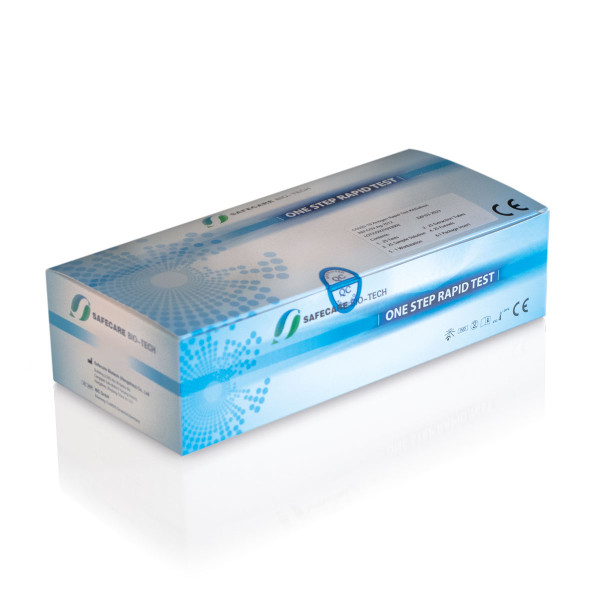 SAFECARE COVID-19 Antigen Rapid Test (spit test, 25-pack)