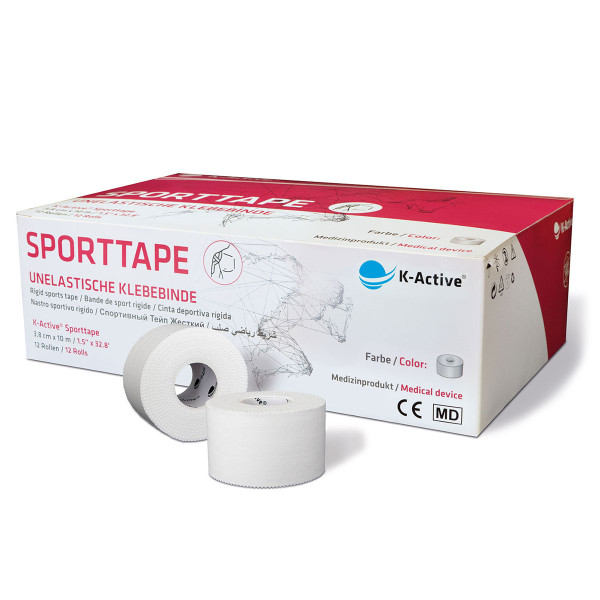 K-Active® Sporttape, 3,8 cm, 12er-Box