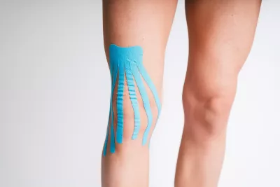 Knee lymphtape