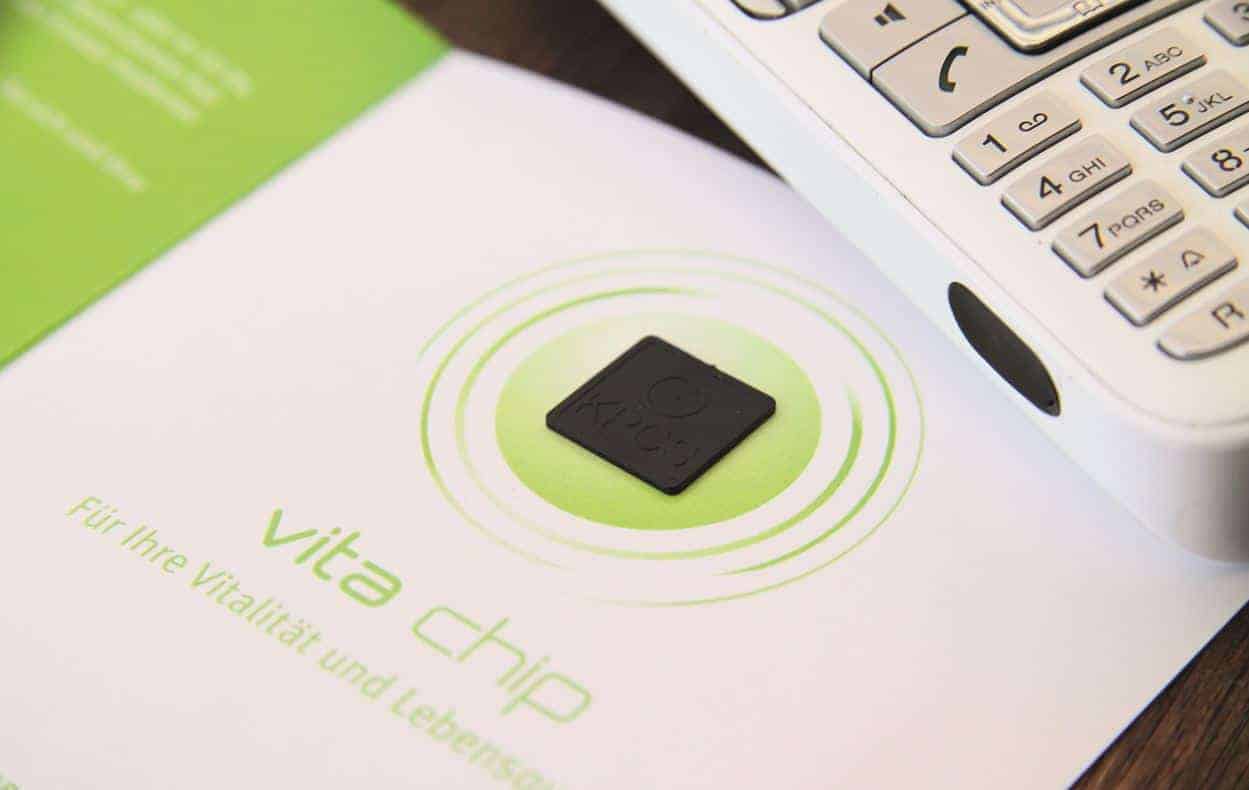 Vita Chip mit Haustelefon