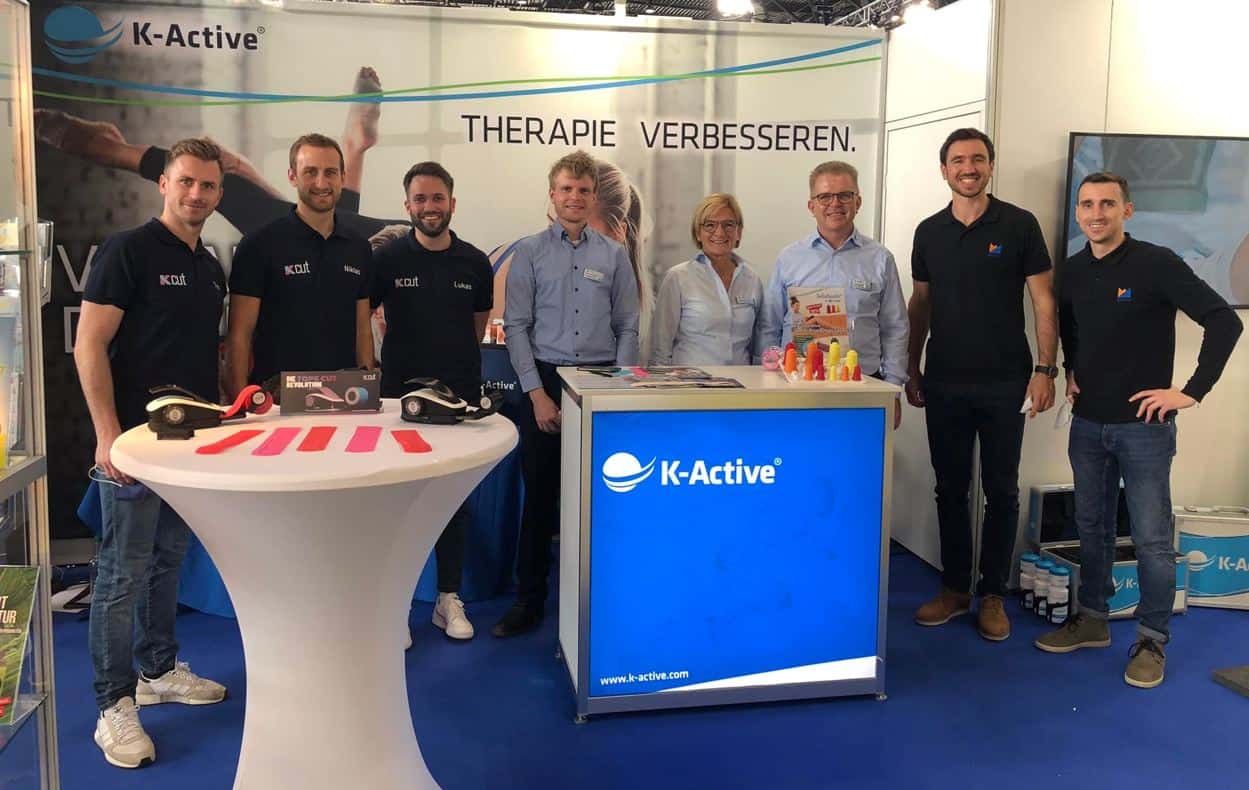 Therapie Leipzig K-Active Stand mit Partnern